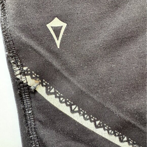 Ivivva Rhythmic Tights Pique Black Reflective Leggings Pants Full Length 10 - Picture 16 of 16